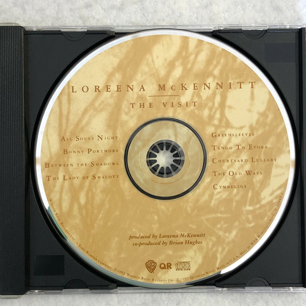 Loreena McKennitt The Visit CD Studio Album Cymbeline Juno Award