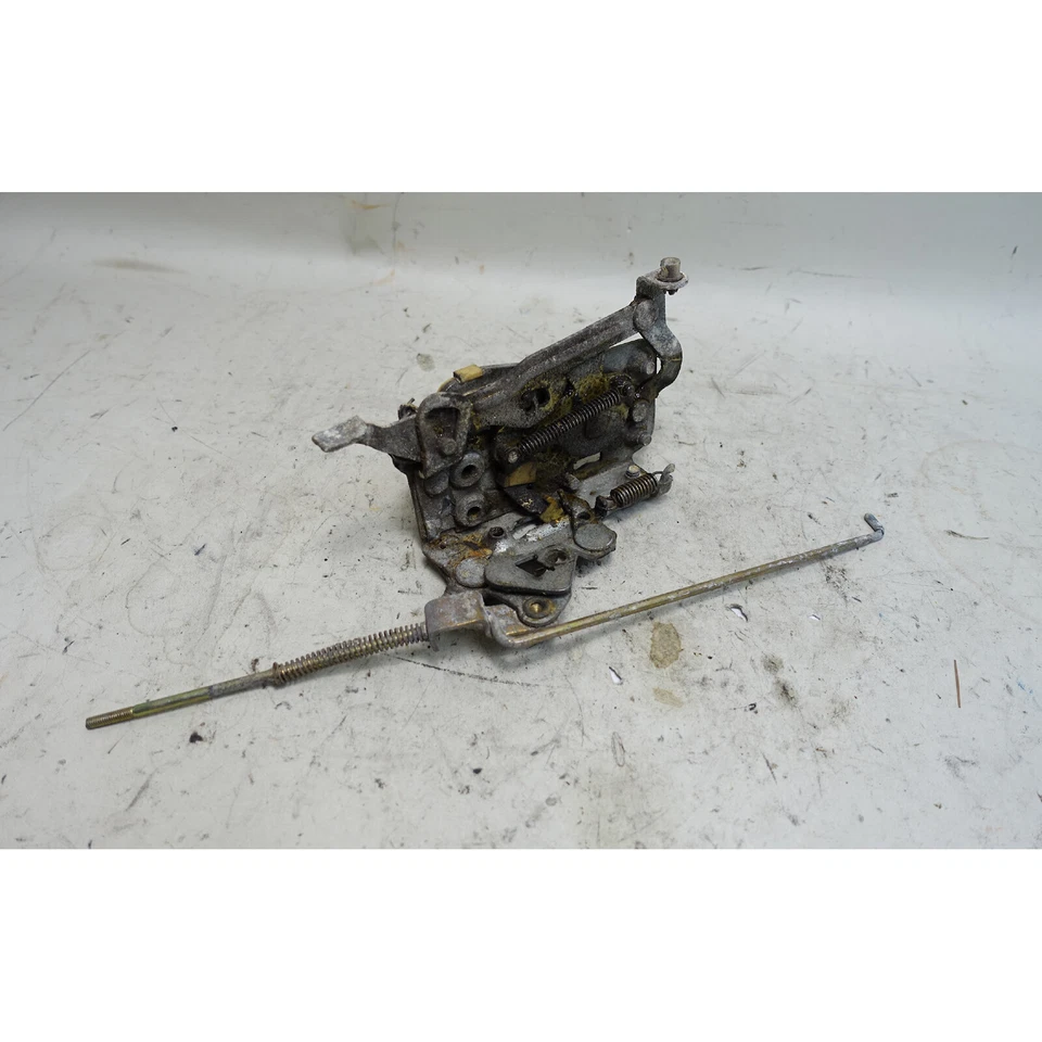 BMW E23 733i 1978-1982 cerradura de pestillo de puerta delantera izquierda temprana del conductor fabricante de equipos originales Foto 4 de 4