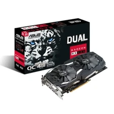 ASUS AMD Radeon RX580 4GB GDDR5 Graphics Card (DUAL-RX580-O4G)