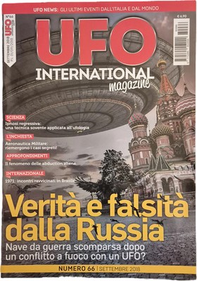 UFO INTERNATIONAL MAGAZIN NR. 66 - WAHRHEIT UND FALSCH AUS RUSSLAND