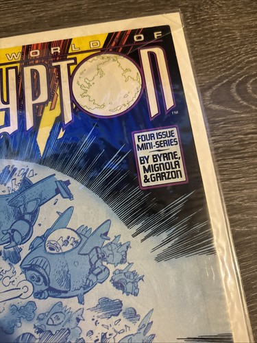 World Of Krypton 1-4 F-Vf - Picture 13 of 20