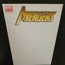 Avengers #7 Blank Sketch Variant First Print Marvel Comics 2011 (21)