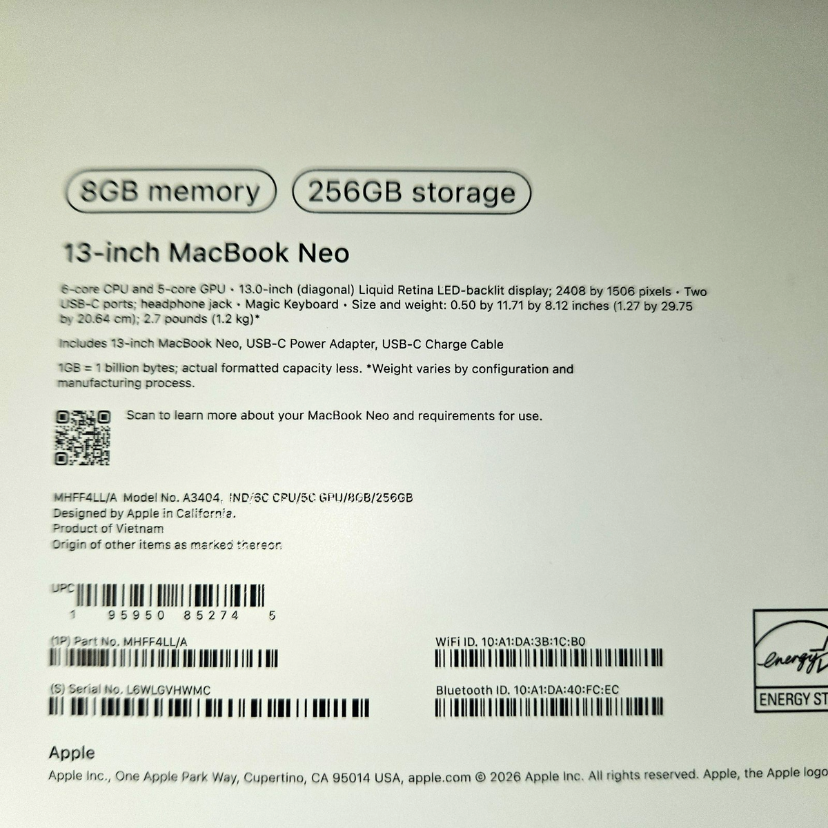 【初期化済】MacBook Pro 13 Late2012 SSD256GB　箱 MAC BOOK NEO 13-INCH INDIGO BLUE 8GB MEMORY 256 GB STORAGE LAPTOP