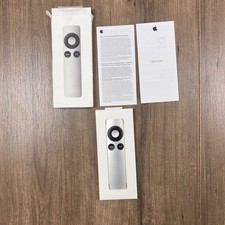 Apple TV OEM A1294 Remote for Apple TV 2nd 3rd Generation Mac Silver New Battery