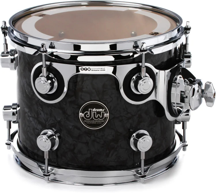 DW Performance Series Mounted Tom - 8 x 10 Black Diamond FinishPly 79890₽