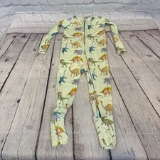 Kiki + Lulu Dinosaur Pattern Bamboo Zipper Romper Sz: 18-24M 