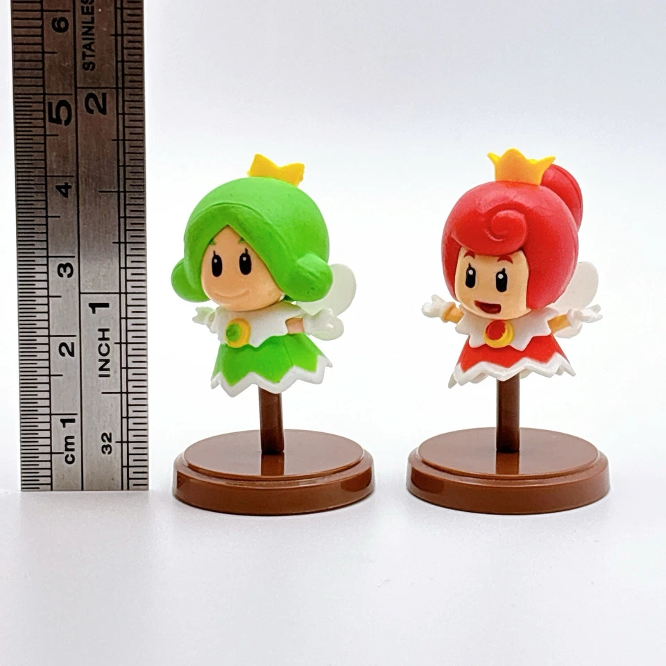 Choco Egg Super Mario Mini Figure "Sprixie Princesses" Furuta Japan Rare Vintage - Imagem 2 de 4