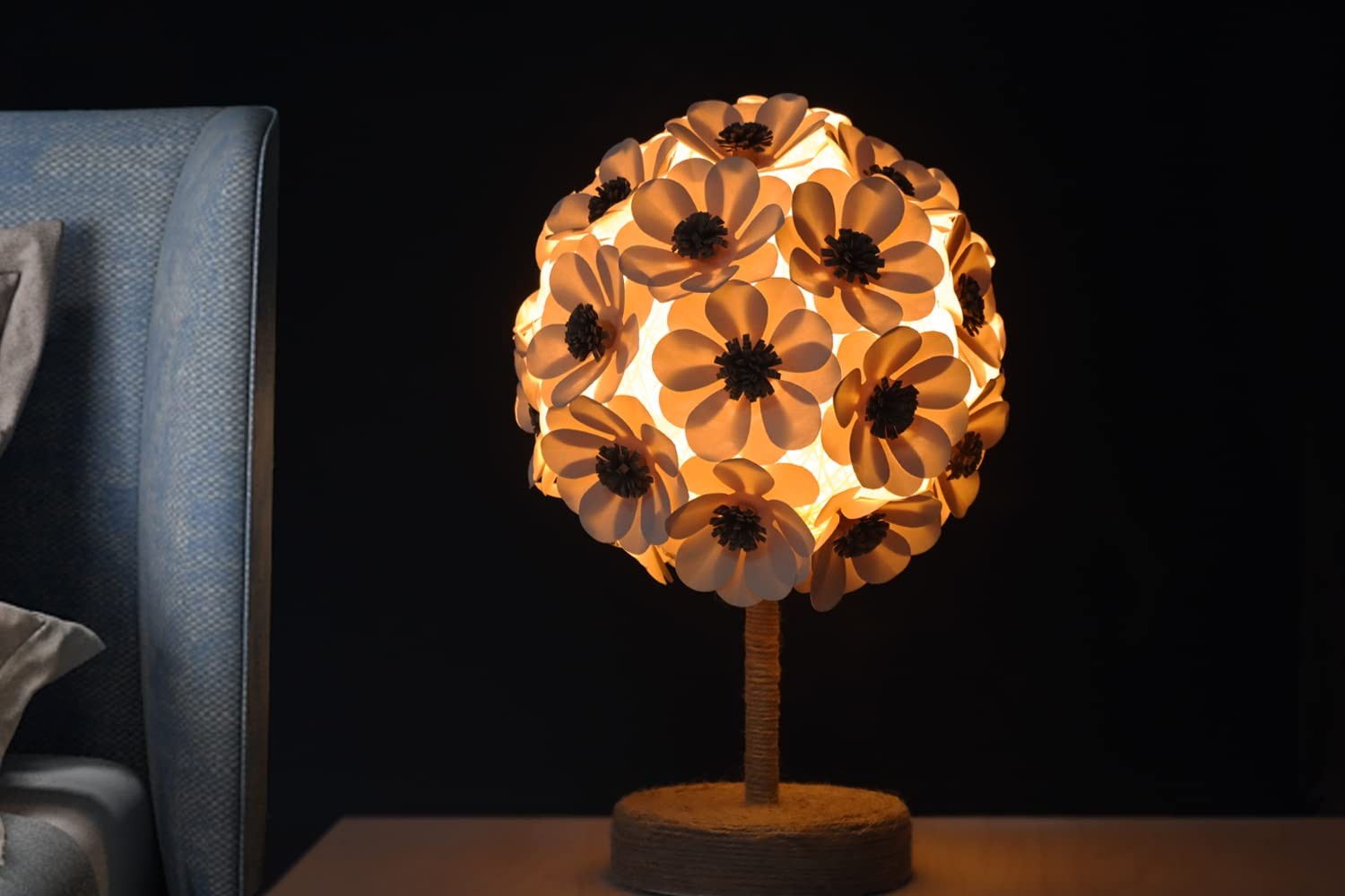 Bira Craft 3 inch Flower 3 Shape Lever Action Punch for Paper off-white 