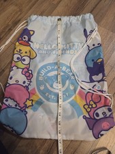 Hello Kitty  Friends Build A Bear Workshop Drawstring Bag Backpack Carrier