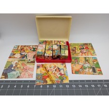 Picture Block Puzzle Vintage West Germany Fai...