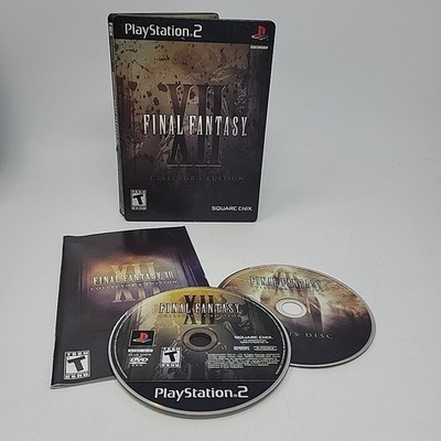 Final Fantasy XII: Collector's Edition Playstation 2 Game w/Manual Steelbook PS2