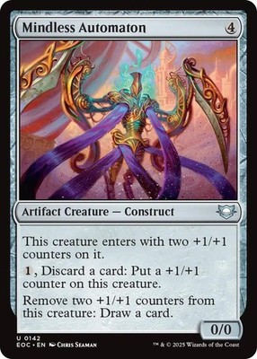 Mindless Automaton EOC 142 MTG Commander: Edge of Eternities Uncommon EN NM