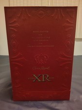 Crown Royal XR Extra Rare Bottle (empty), box and bag. Mint condition