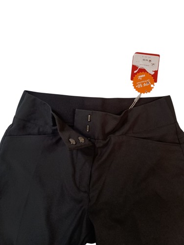 Puma schwarze Bermuda Damen Golfshorts XS Eingrifftaschen vorne 50+ UPF - Bild 3 von 7