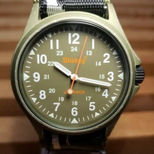 Stussy Military Watch Luminox Challenger G-Shock Olive 2003 Used