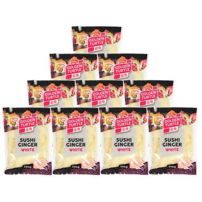 Golden Turtle eingelegter Sushi Ingwer  Sushi Gari Shoga 10x240g/ATG 160g