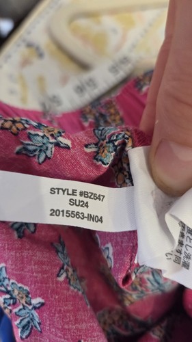 Crewcuts Hot Pink Floral flower Shorts 10 Ruffle Details Pockets Elastic Waist - Picture 8 of 9