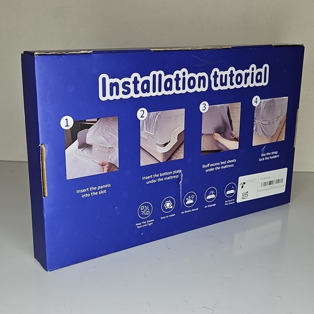 Lock Sheet Holders Bed sheet holder with lock strips Heavy-Duty sheet holders 