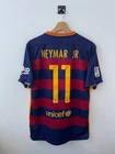 BARCELONA 2015/2016 HOME FOOTBALL SHIRT JERSEY CAMISETA NIKE NEYMAR 658794-422