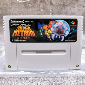 Nintendo Super Famicom Super Metroid 1994 Action Japan SNES SFC Game in Stock