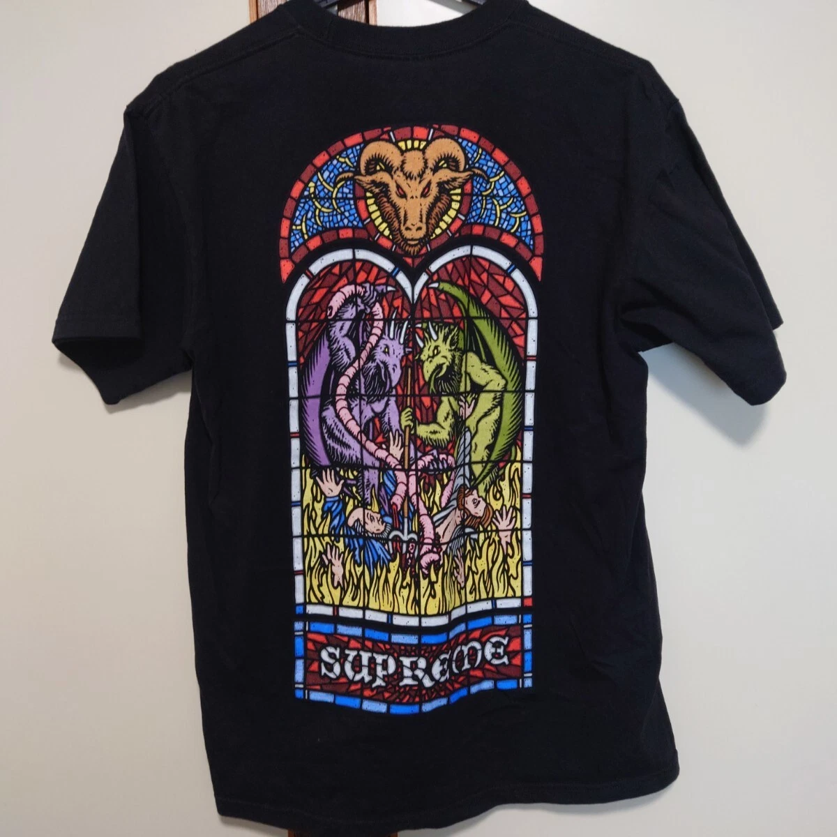 T shirt Supreme 23AW Supreme Worship taille M