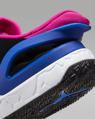 Jordan DAY1 EO Size 7Y Black White Pink Blue Easy Slip On Heel