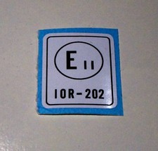 CB200 "E2" FRAME DECAL