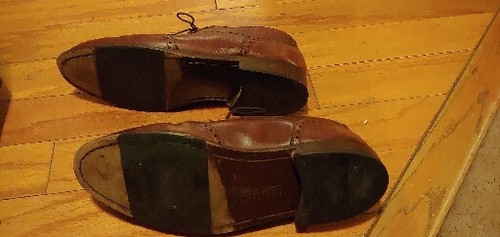 FLORSHEIM IMPERIAL 93364 Long Wing Derby Brown Brogue Leather Men's 10.5 - Picture 7 of 11