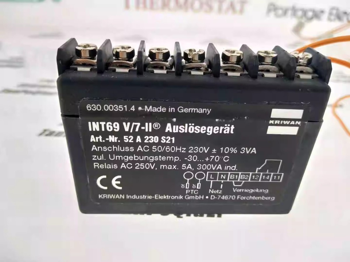 1pc KRIWAN INT69 V/7-Ⅱ 52A230 S21 Compressor Protection Module | eBay