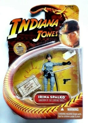 FIGURINE INDIANA JONES - IRINA SPALKO - HASBRO 2008 - Photo 1/2