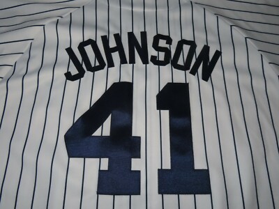 Majestic RANDY JOHNSON No. 41 NEW YORK YANKEES (Size 2XL) Baseball