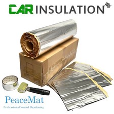 Láminas adhesivas amortiguadoras de sonido para automóvil, insonorizadas para furgoneta, fácil instalación