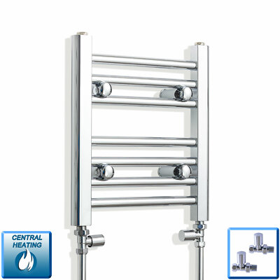 400 mm Wide 400 mm High Chrome Heated Towel Rail Radiator