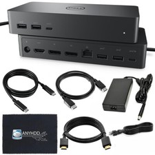 UD22 Dell Docking Station Dual Monitor Bundle - Universal Docking Station for De
