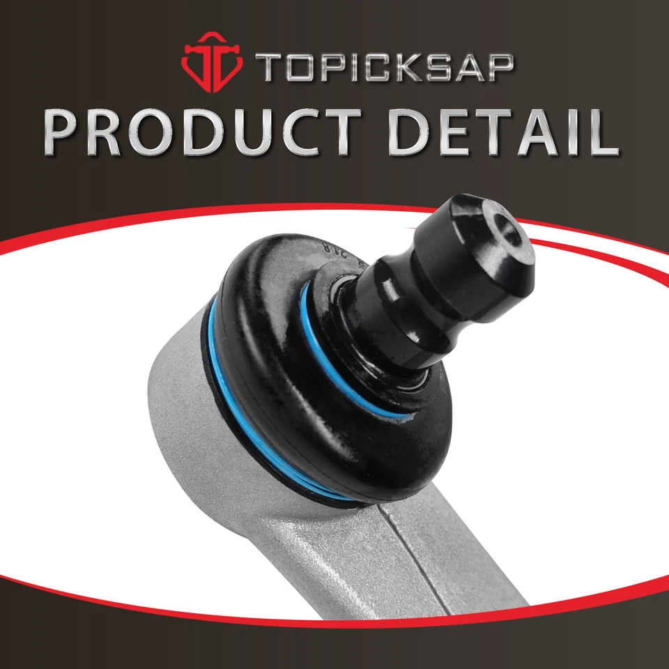 Brazos de control superiores delanteros con conjunto de rótulas 4 piezas para Audi S6 y S7 2013-2018 Foto 4 de 4