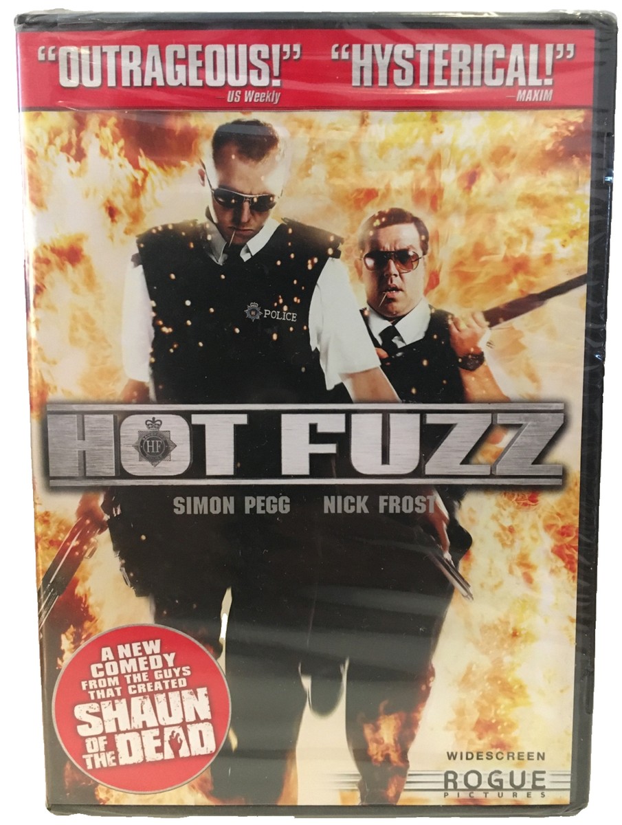 Hot Fuzz (DVD, 2007) Simon Pegg! Nick Frost! Bonus Features! Brand