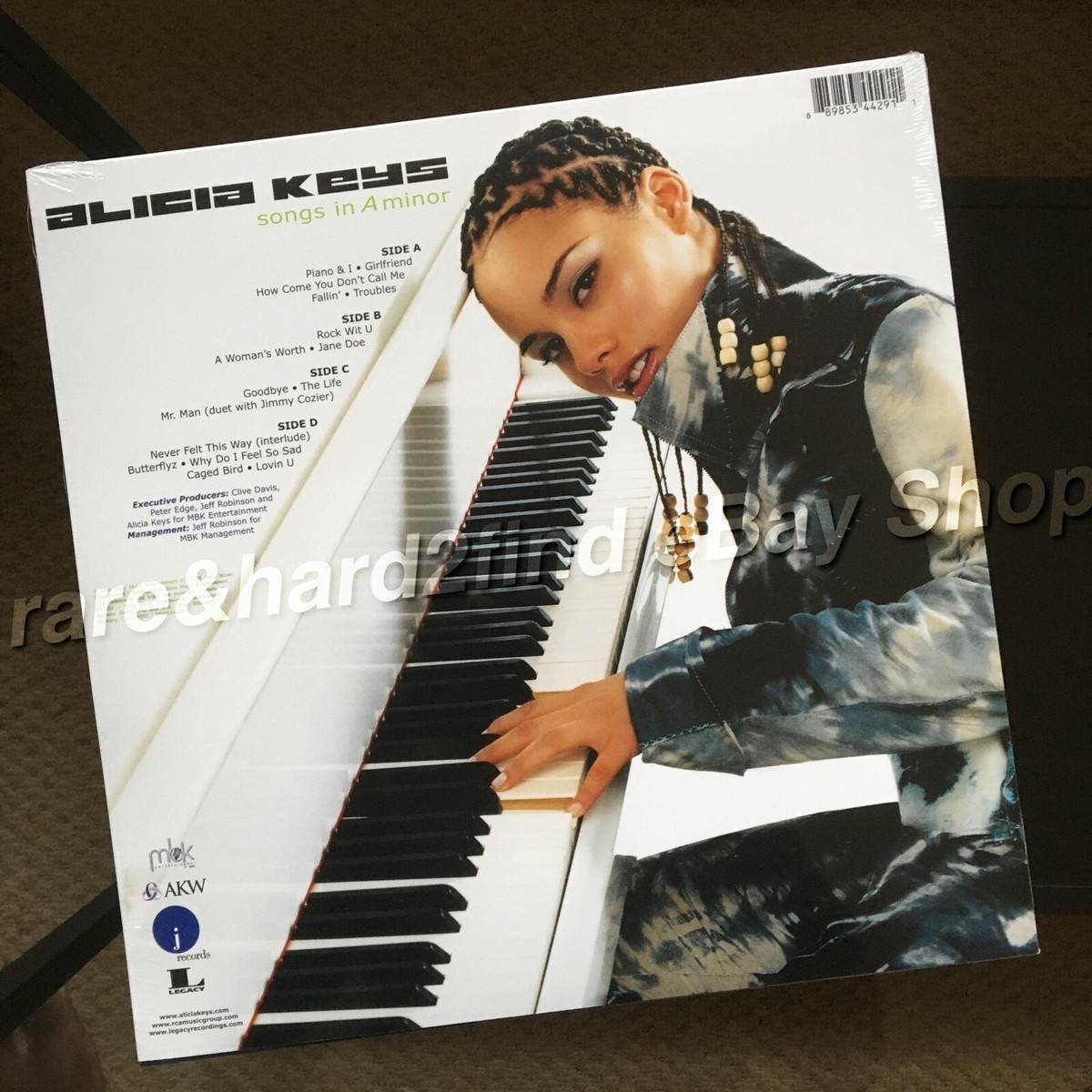 Alicia Keys SONGS IN A MINOR 2016 180 gram Double Vinyl LP SEALED