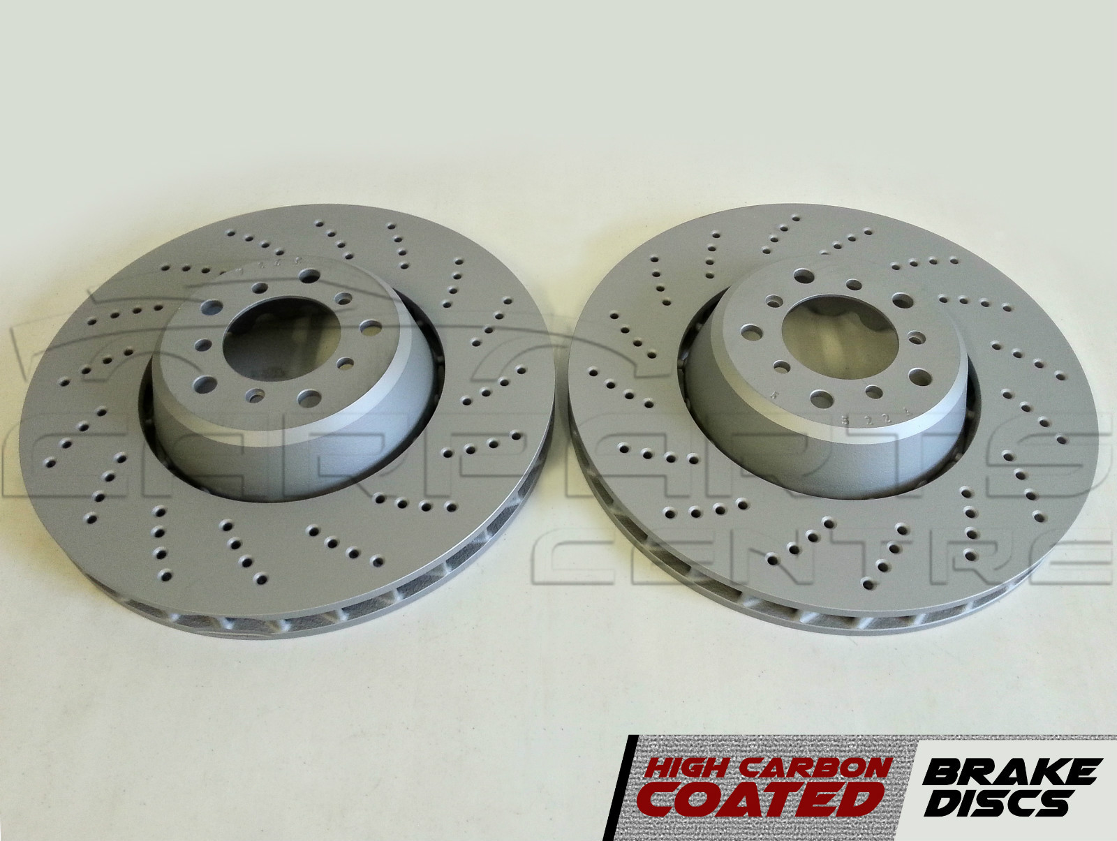 FOR BMW E60 E61 2004- M5 5.0 FRONT LEFT RIGHT BRAKE DISCS HIGH 