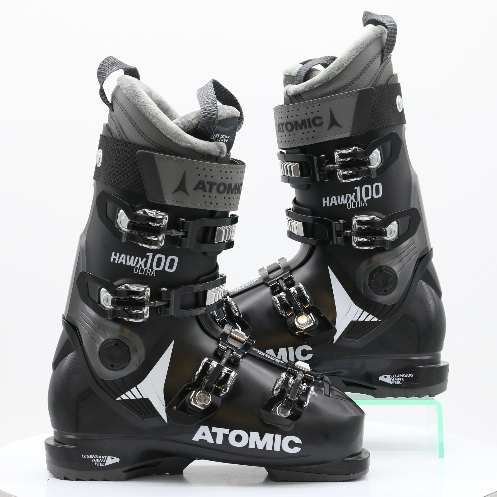 ATOMIC HAWX ULTRA 100 MENS BLACK/DARK GREY SKI BOOTS MONDO 25/25.5 RRP £390 GR eBay