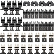 VEVOR Oscillating Multi Tool Saw Blades Multi Tool Blades50PCS for Wood Metal