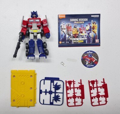 Blokees Transformers Optimus Prime 1985 Shining Version 02 Action Figure