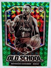 2019-20 Mosaic Basketball Anfernee Hardaway Old School Green Prizm #4 Magic