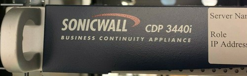 SonicWALL CDP 3440i business continuity Appliance Storage System C28 - Picture 2 of 4