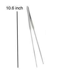 10.6" Stainless Steel Straight Tweezer Aquascape Tool Aquarium Plant Tools ✅