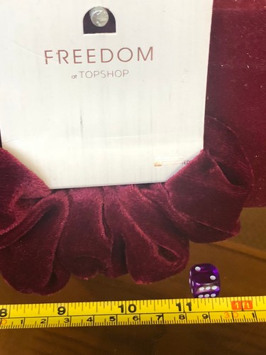 TOPSHOP Freedom New Pretty Gorgeous Mauve Red Hair Band RRP £6.50 - Picture 2 of 2