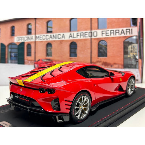 ネットオフ 送料得店 BBR P18207BR Model Corsa Rosso Competizione 812 Ferrari 1/18 レーシングカー