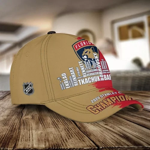 Florida Panthers Fanatics 2024 Stanley Cup Champions Cap