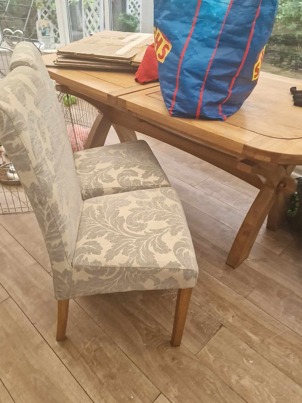 oak furniture land extending dining table chairs eBay