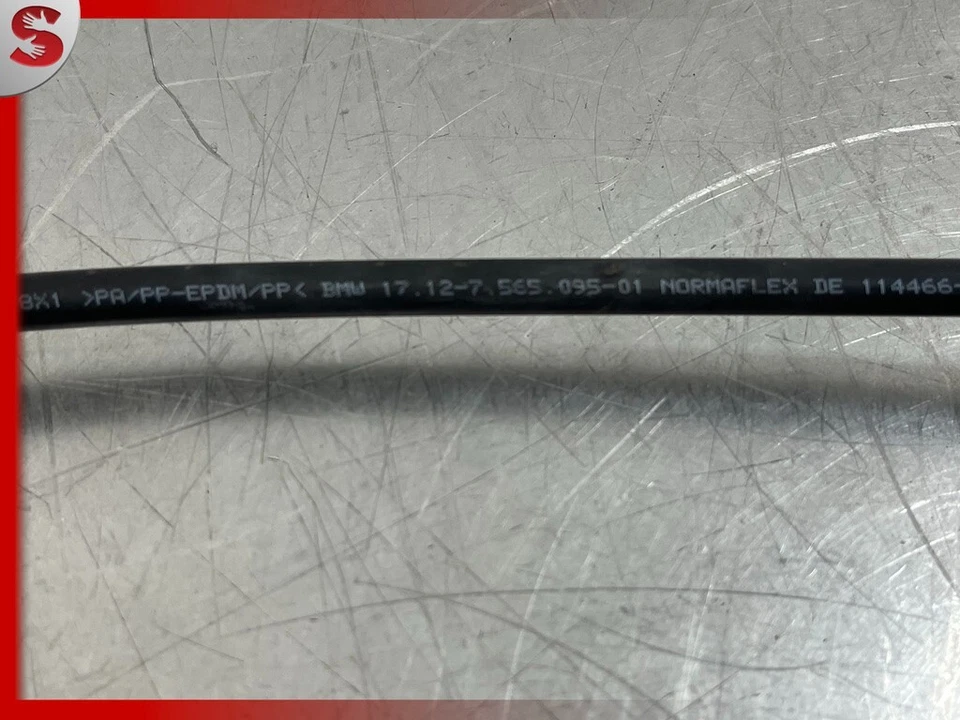 09-13 BMW 135is E90 328I 328IX UPPER RADIATOR COOLANT LINE TUBE OEM 17127565095 - Изображение 4 из 4