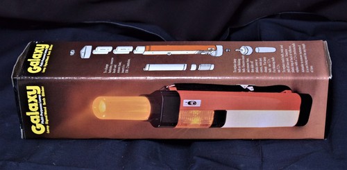 Vintage Galaxy Multi Purpose Emergency Flashlight Lamp Blinker Signal Wand w/box - Picture 3 of 11
